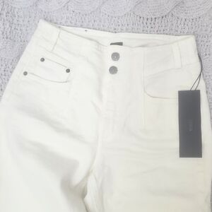 Edwin White‎ High Rise Jeans Smooth Denim NEW